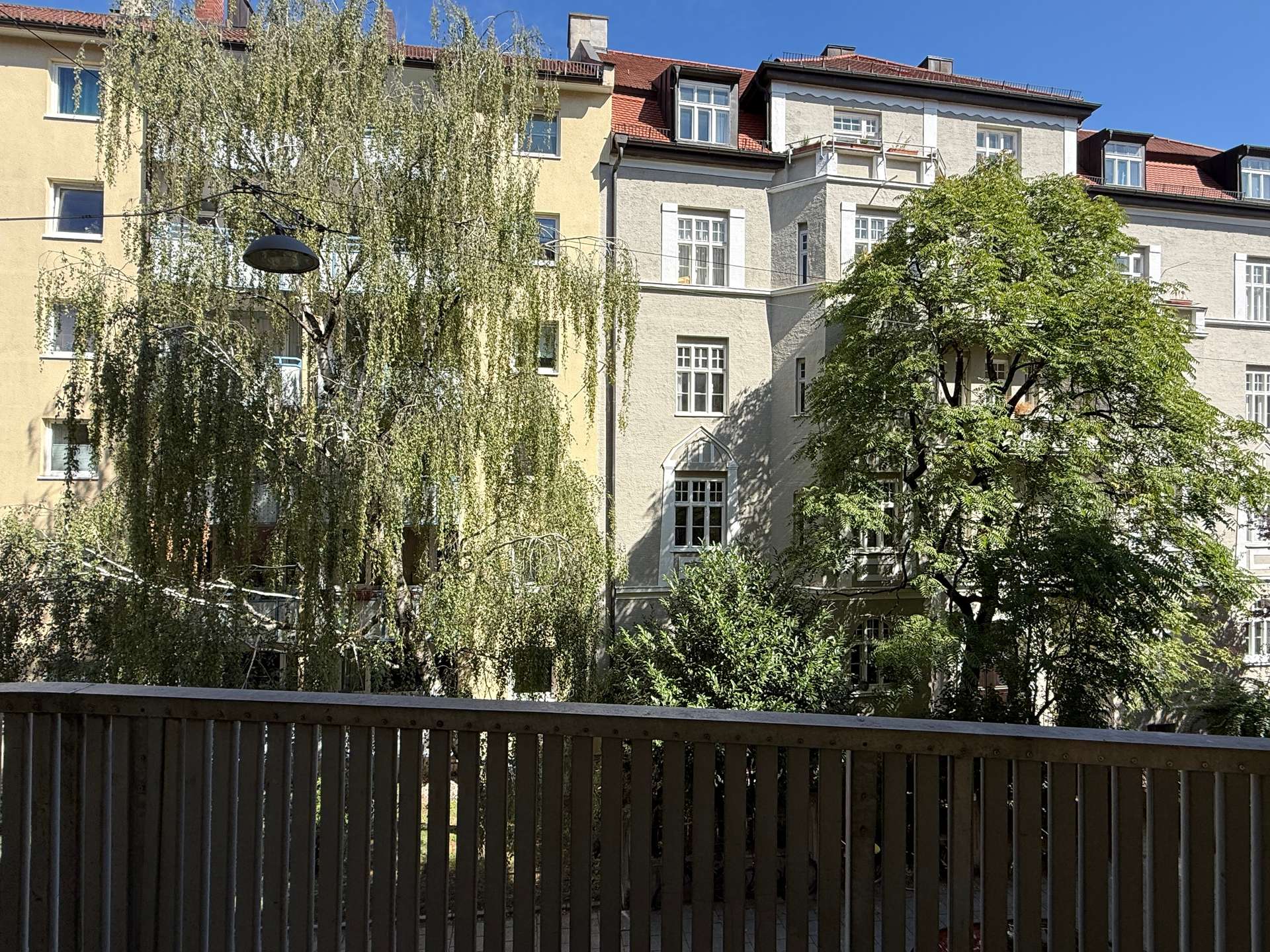 Blick vom Nordbalkon