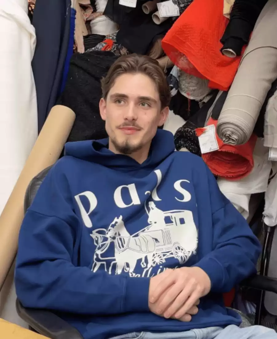 Etienne Gosselin fondateur de Vêtu d'Idées au salon Texworld Paris