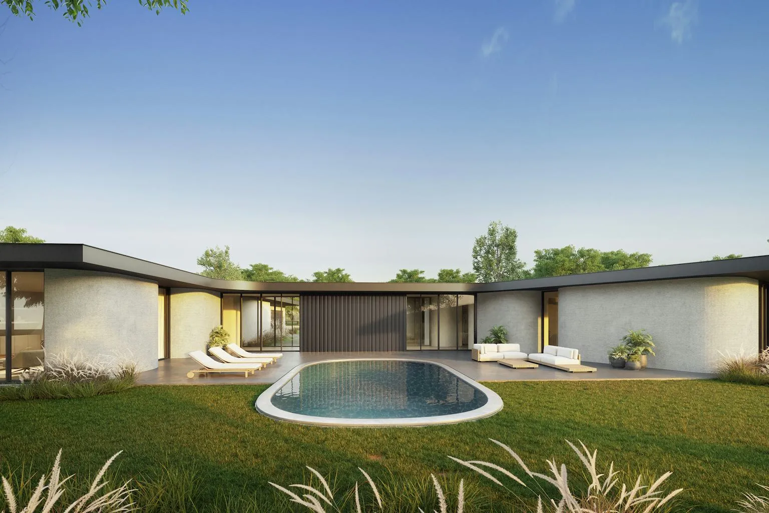 ICON Wimberley Springs 3 D Printed Homes ALPHABETA H EXTERIOR 1