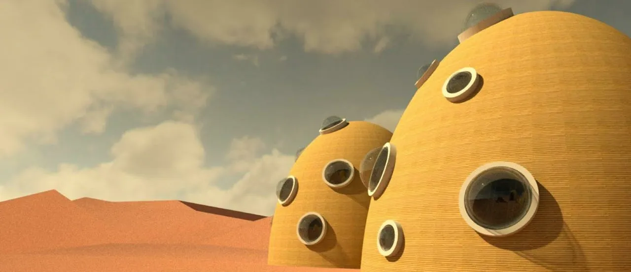 Icon nasa 3d printed 2