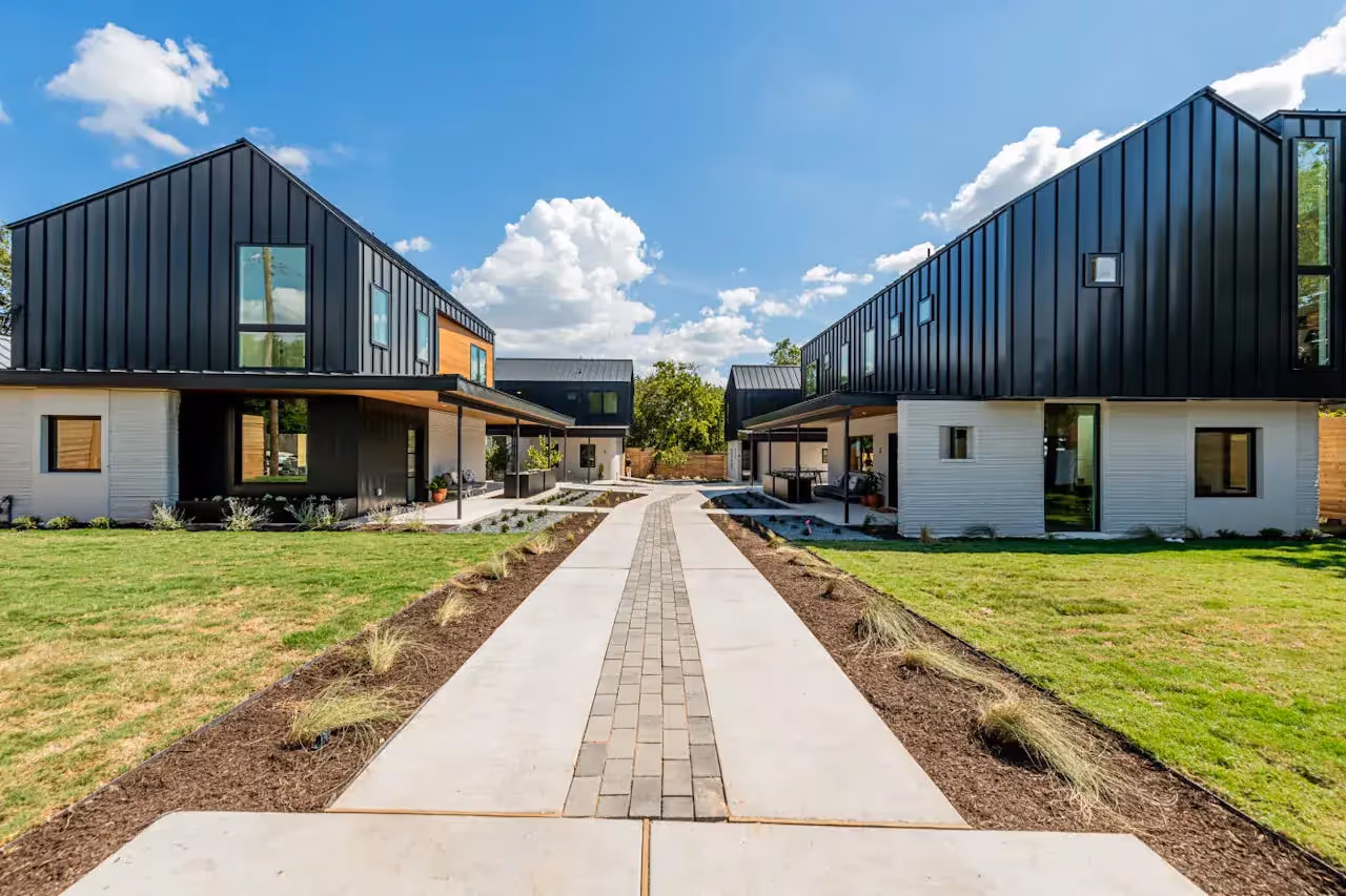 3 Strands ICON First Mainstream 3 D printed Homes Sold In America Aug2021 Development