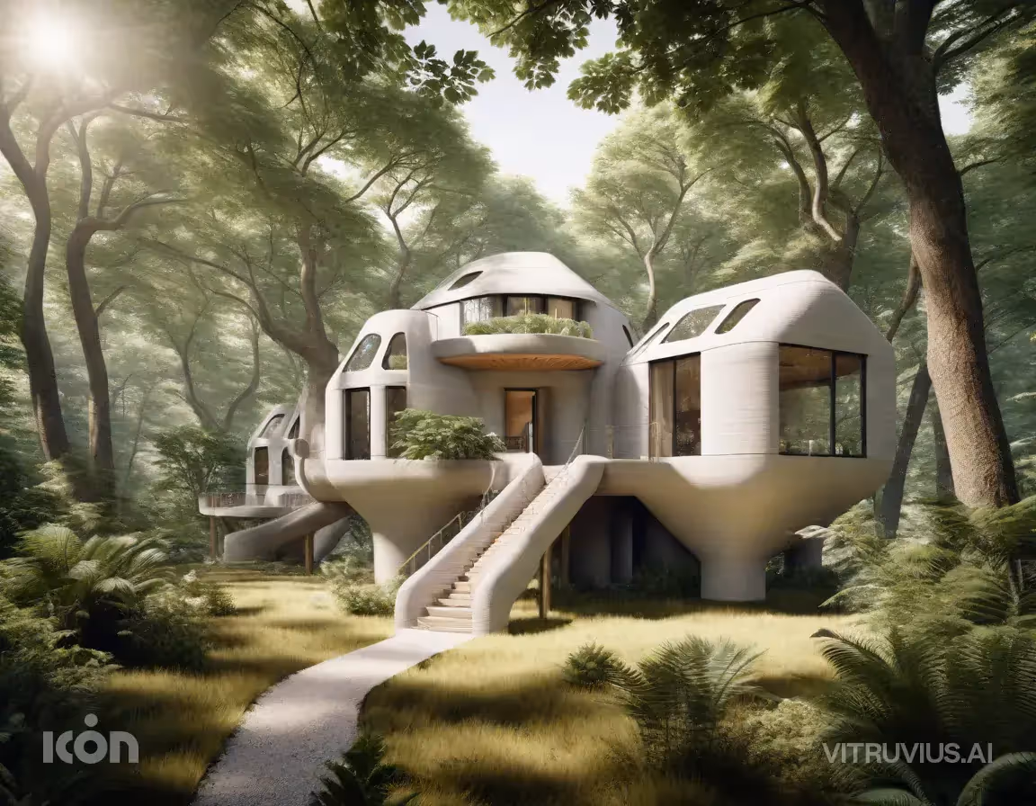 ICON Vitruvius AI home render example 1