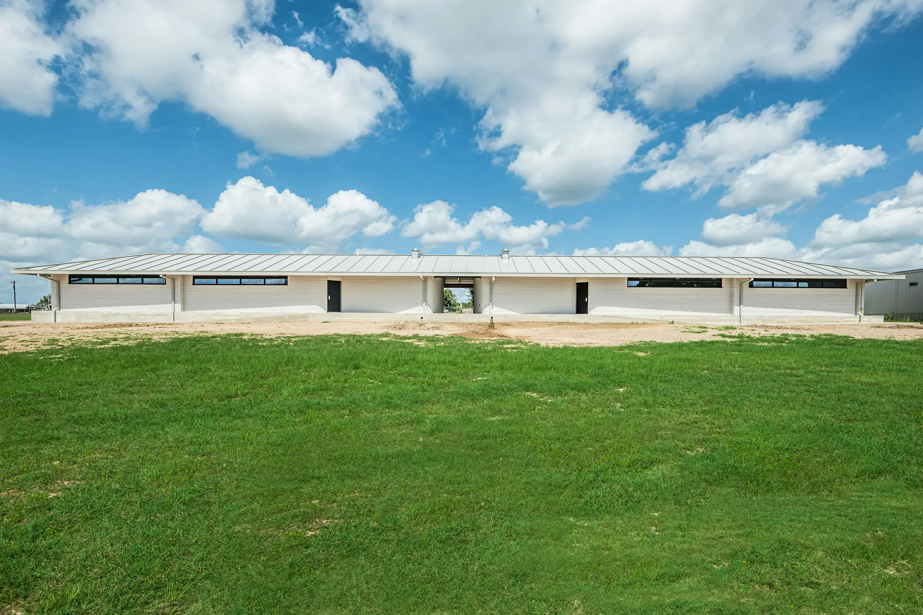 ICON 3 D printed Barracks Designed by Logan Architecture Camp Swift Texas 2021 a2 2