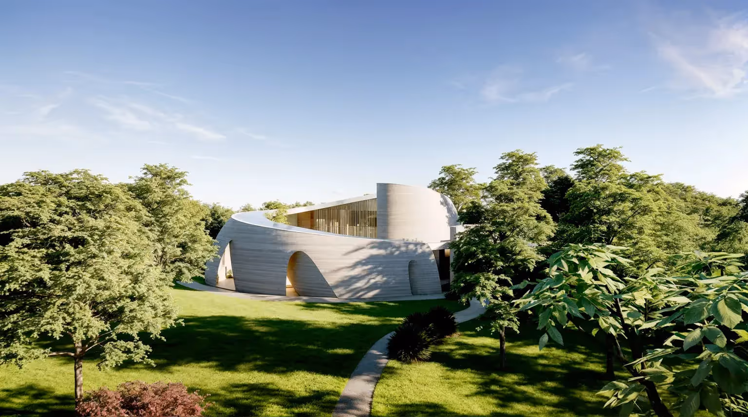 Render1 3 D Printed Church Credit ICON Overland Partners