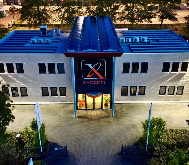 Het bedrijfspand van X-com.