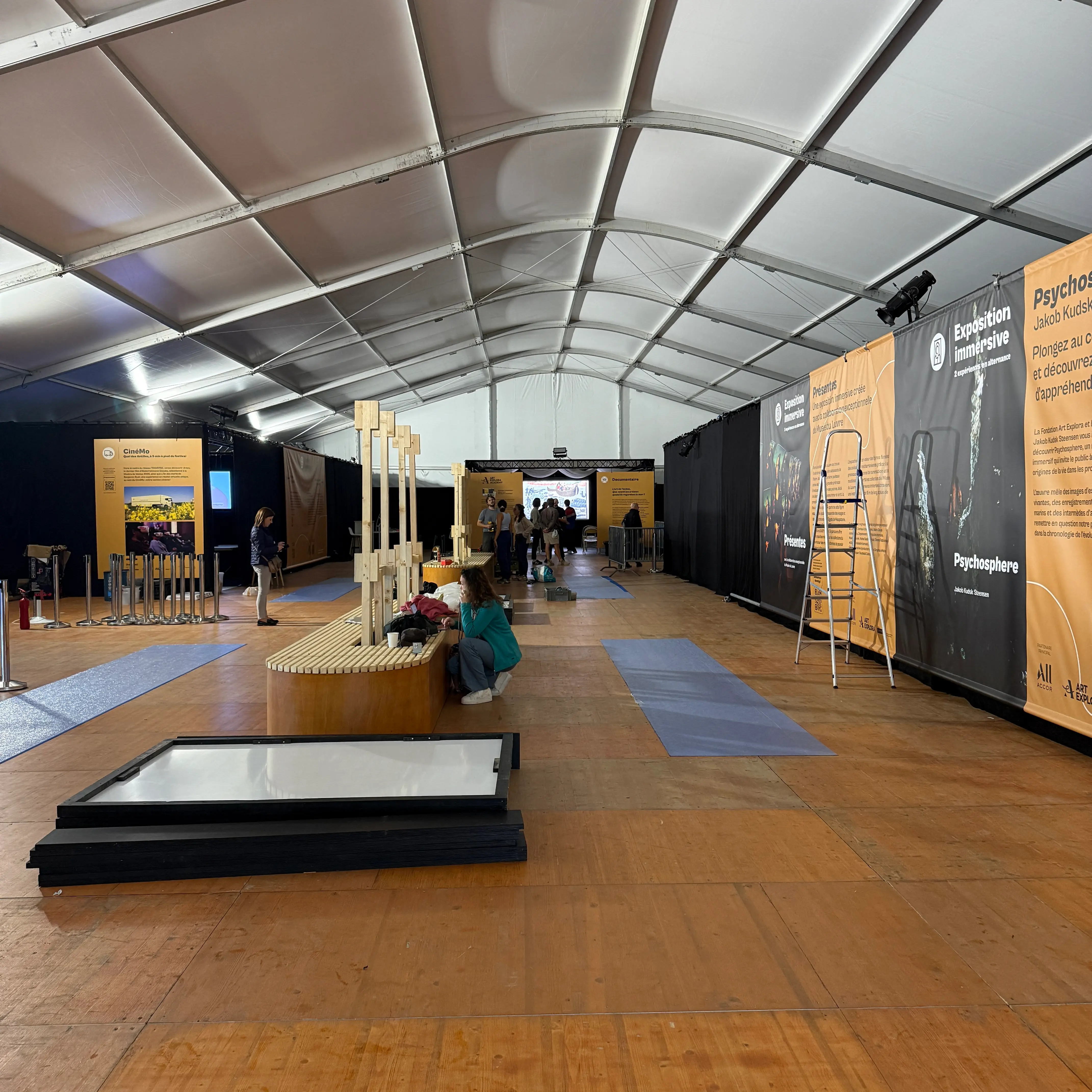 Salle d'évènement de l'Art Explora