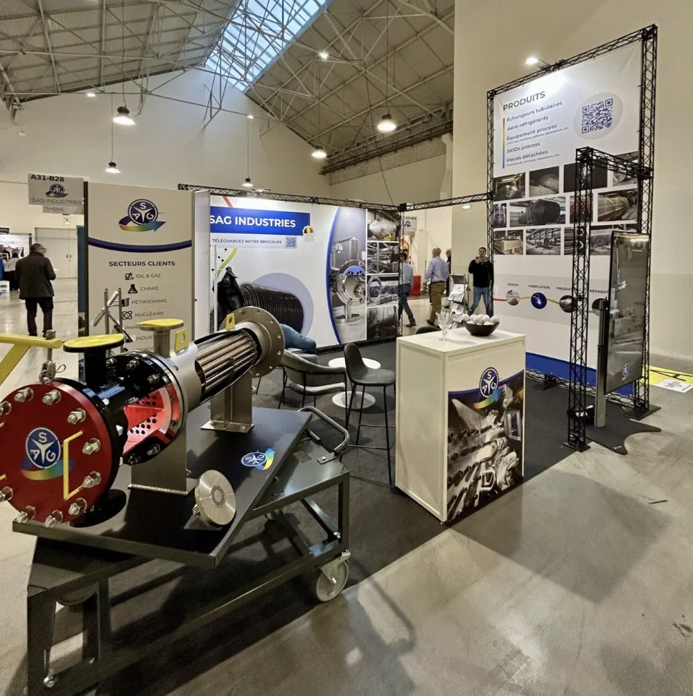 Stand pour salon sectoriel industriel