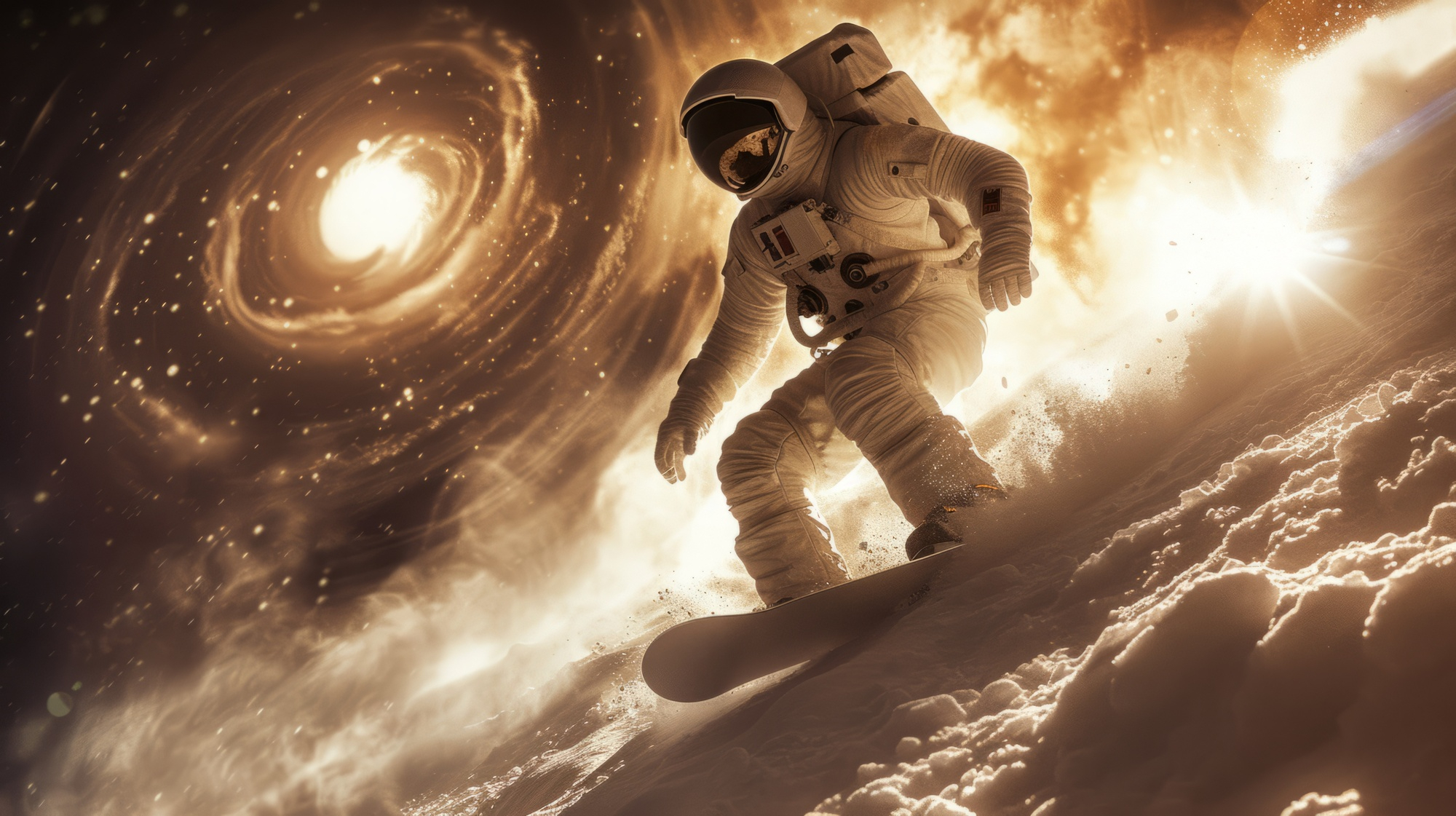 astronaute dans l'espace