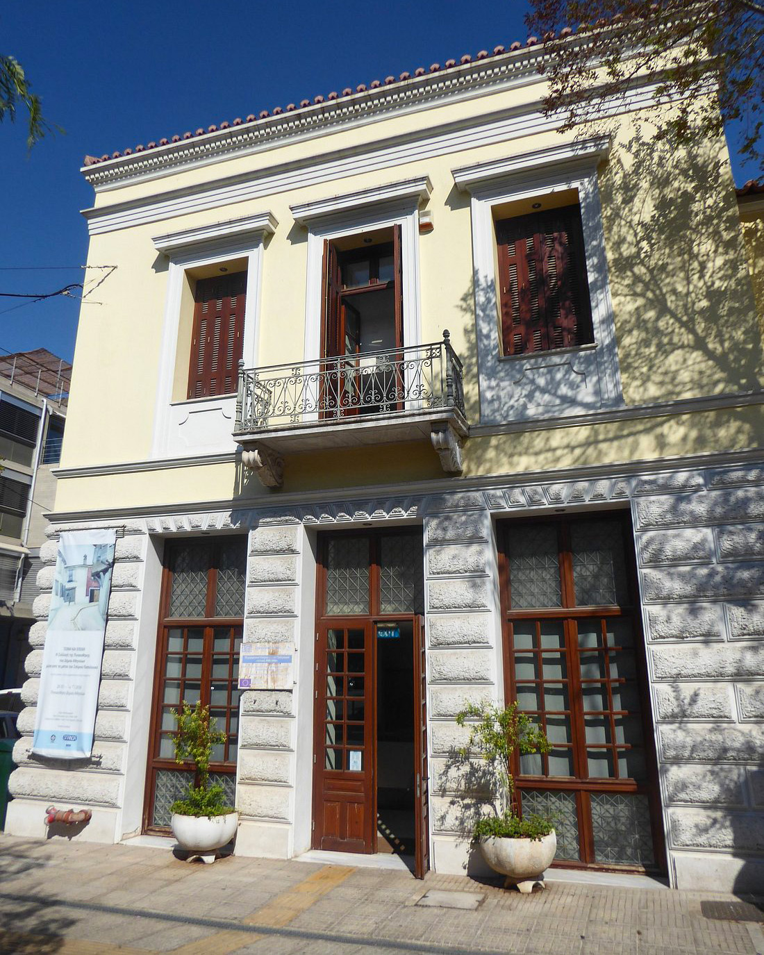 Municipal Gallery of Athens near Silk House in Metaxourgeio