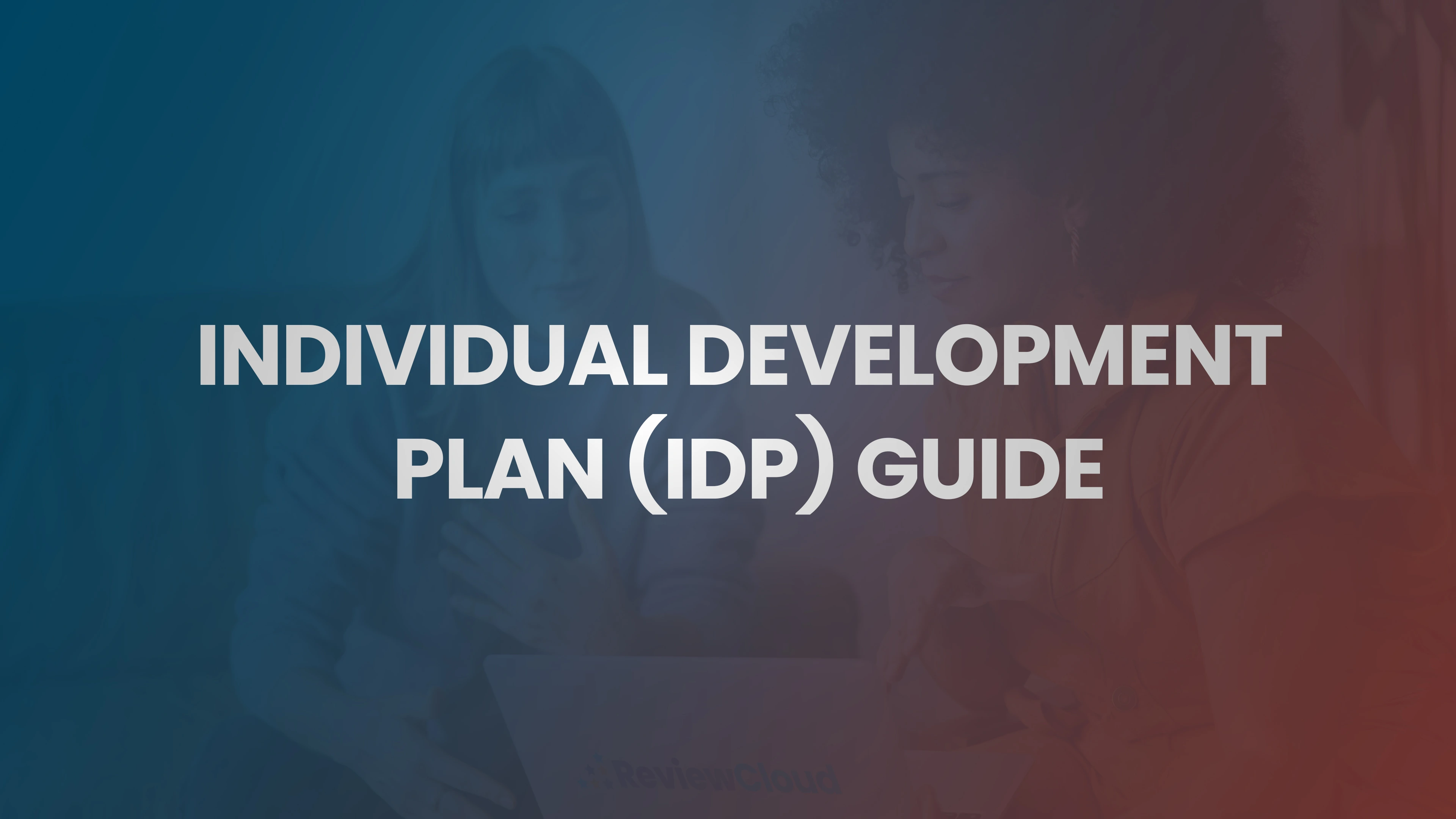 Individual development plan template with goals, development actions, manager support, and review dates