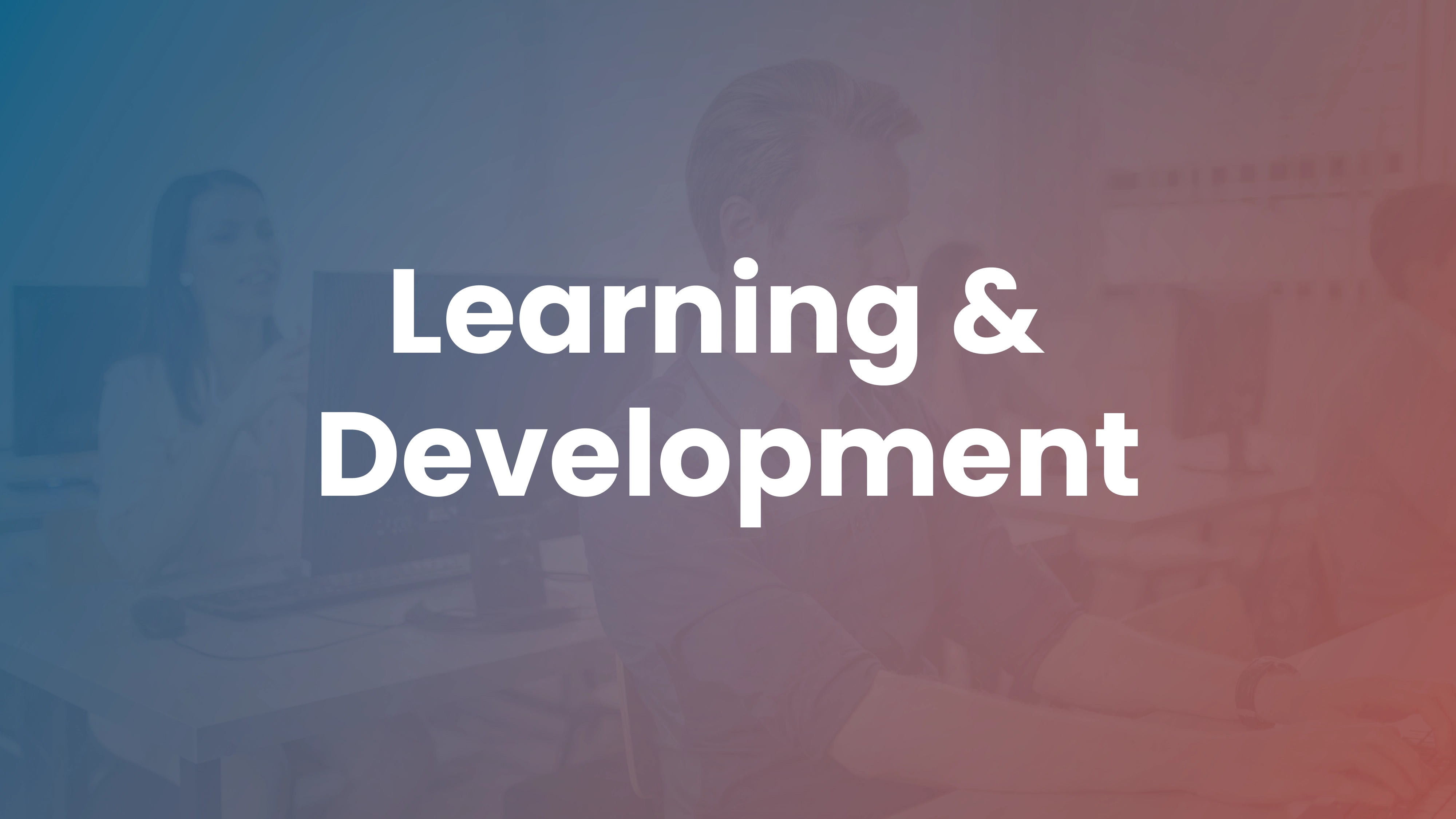 Learning and development strategy, process, and program examples