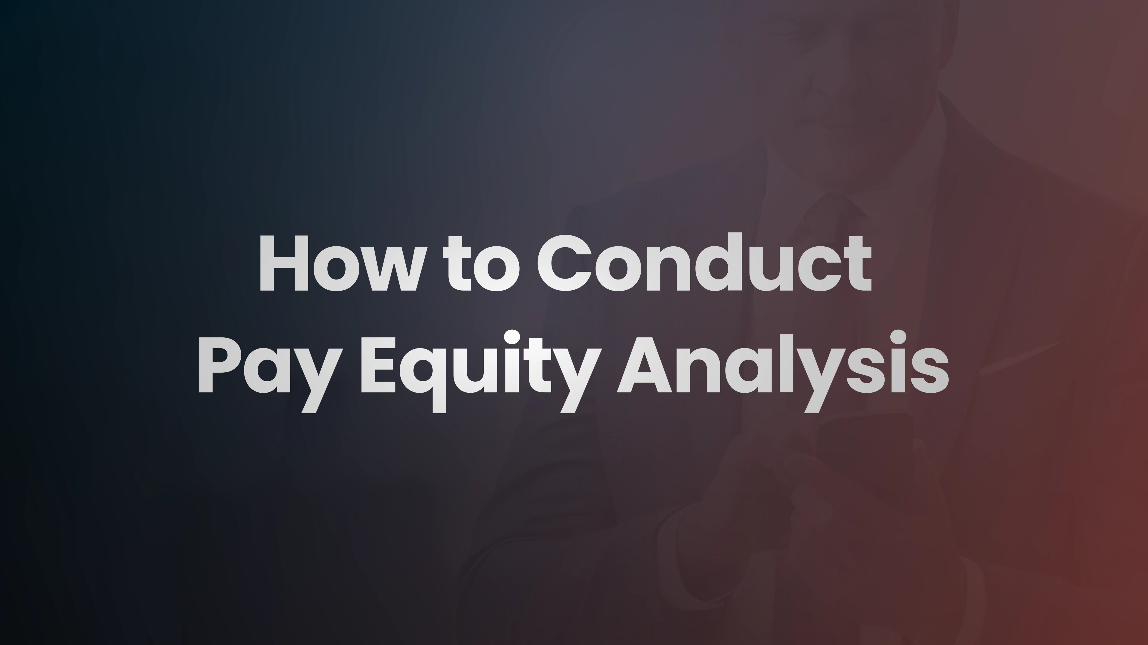 Pay equity connected to governed HCM and compensation processes