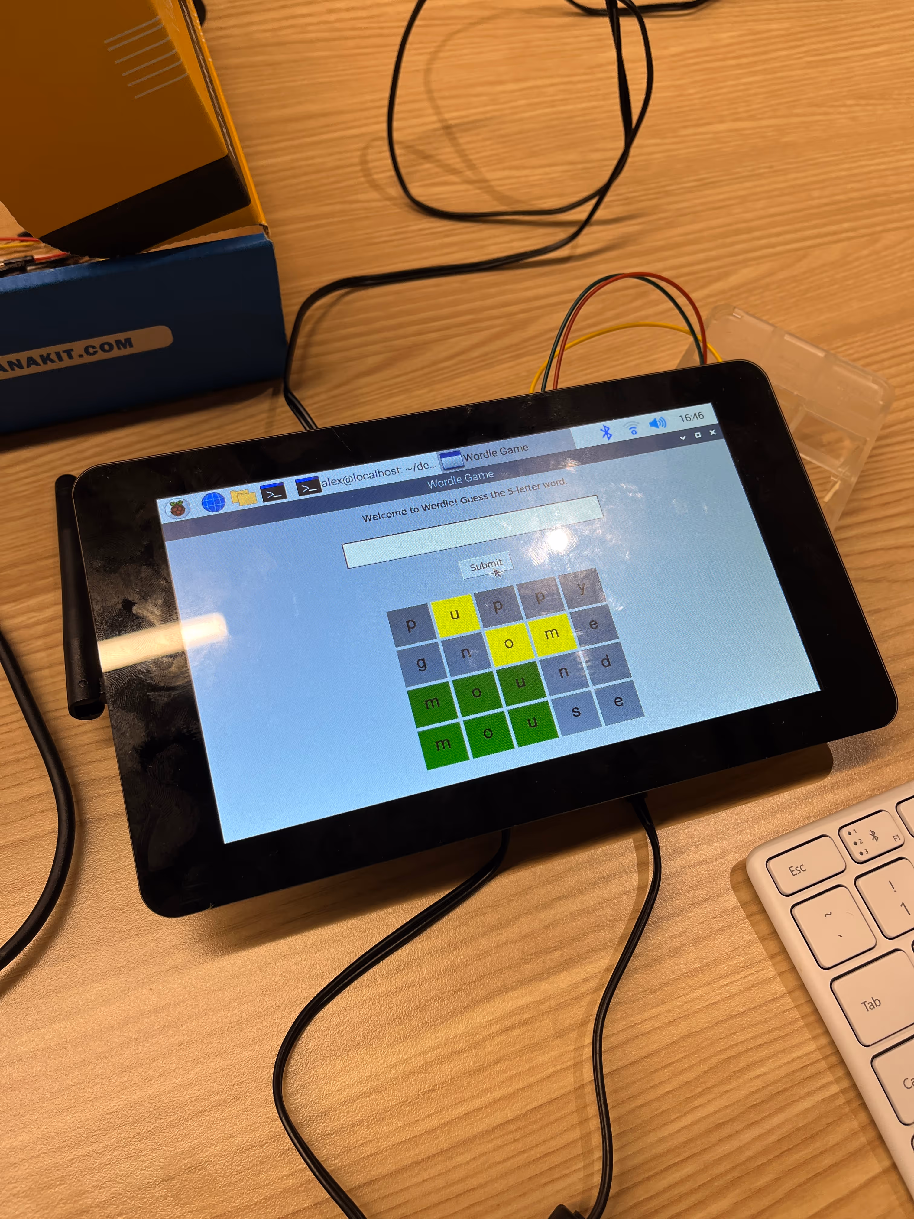 Custom Wordle CMO kit project at CACI