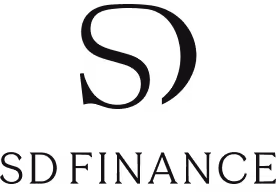 Finary company logo with stylized 'F' symbol and the word 'Finary' in black font.
