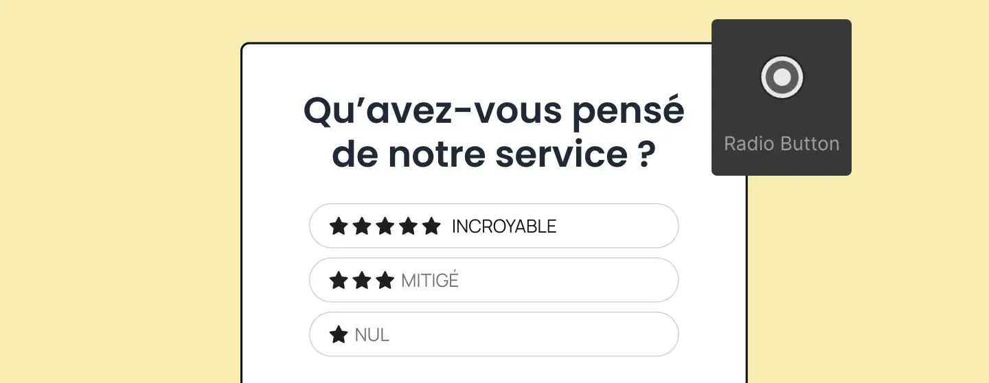 Radio button Webflow