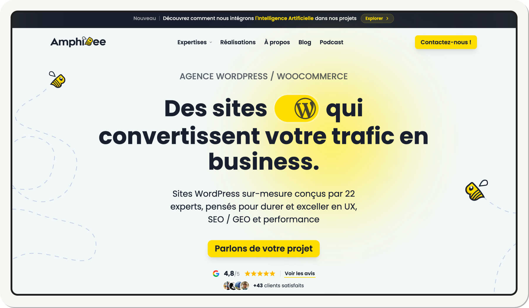 AmphiBee, WordPress and WooCommerce agency