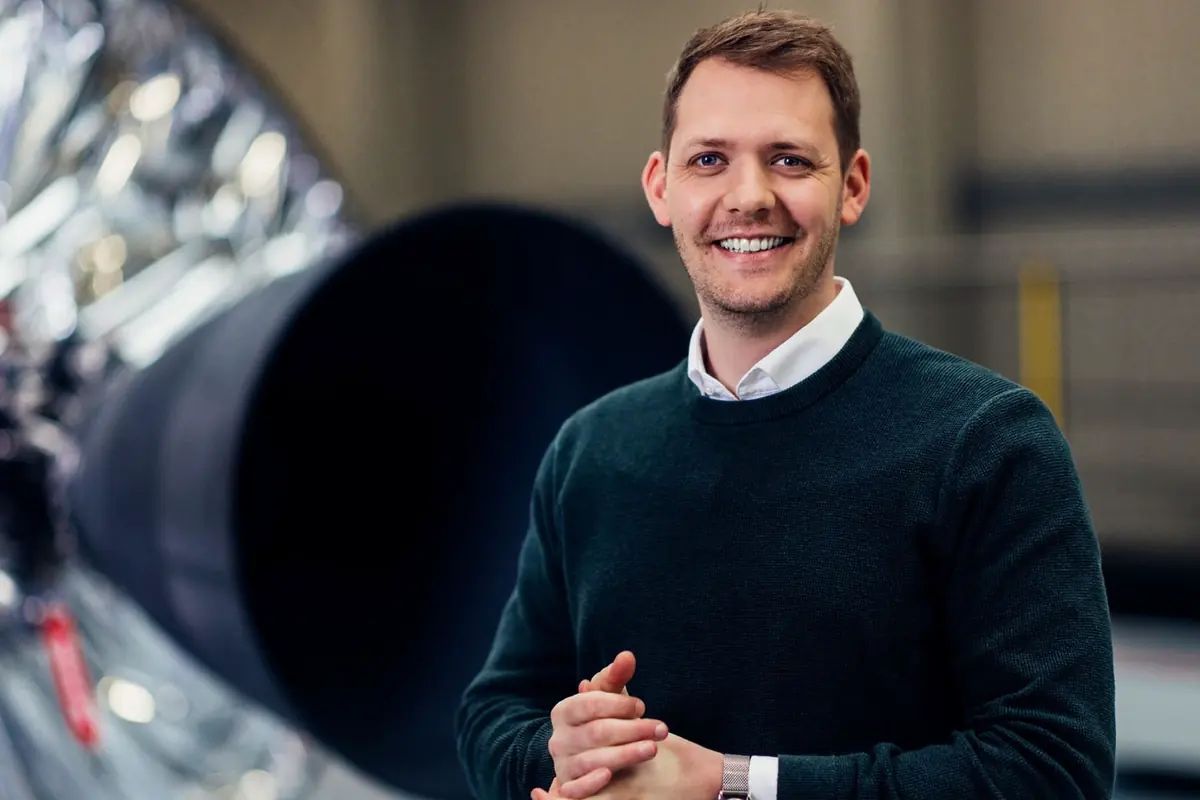 Daniel Metzler, CEO und Mitgründer von Isar Aerospace