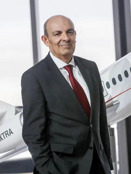 Éric Trappier, Chairman und CEO von Dassault Aviation