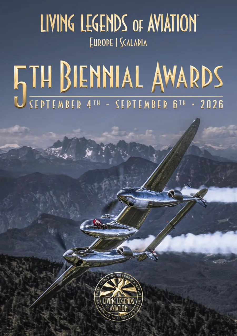 Living Legends of Aviation Europe 5th Biennial Awards Program, das offizielle Magazin