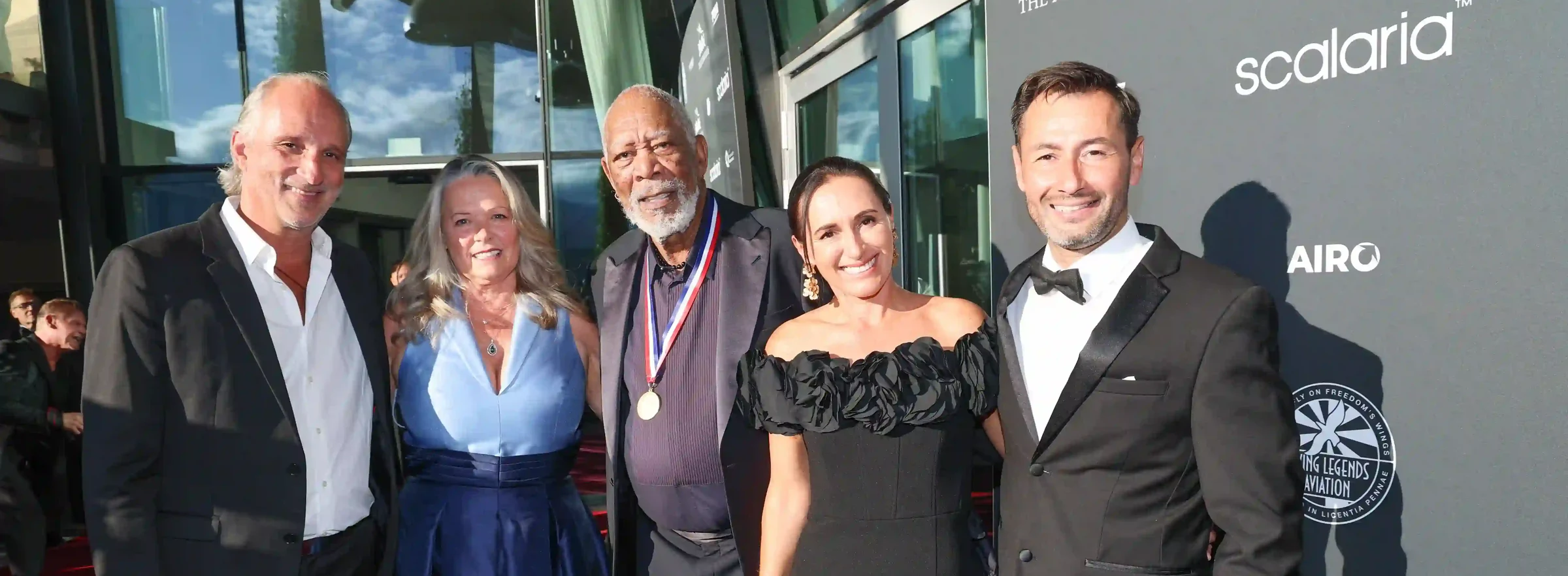 Martin Gellner, Dr. LInda Keena, Morgan Freeman, S. Gastberger, H. Schenk