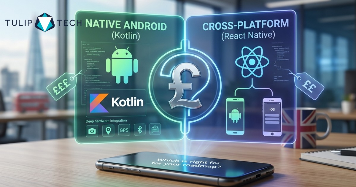 Android app development cost testing across multiple UK devices. 