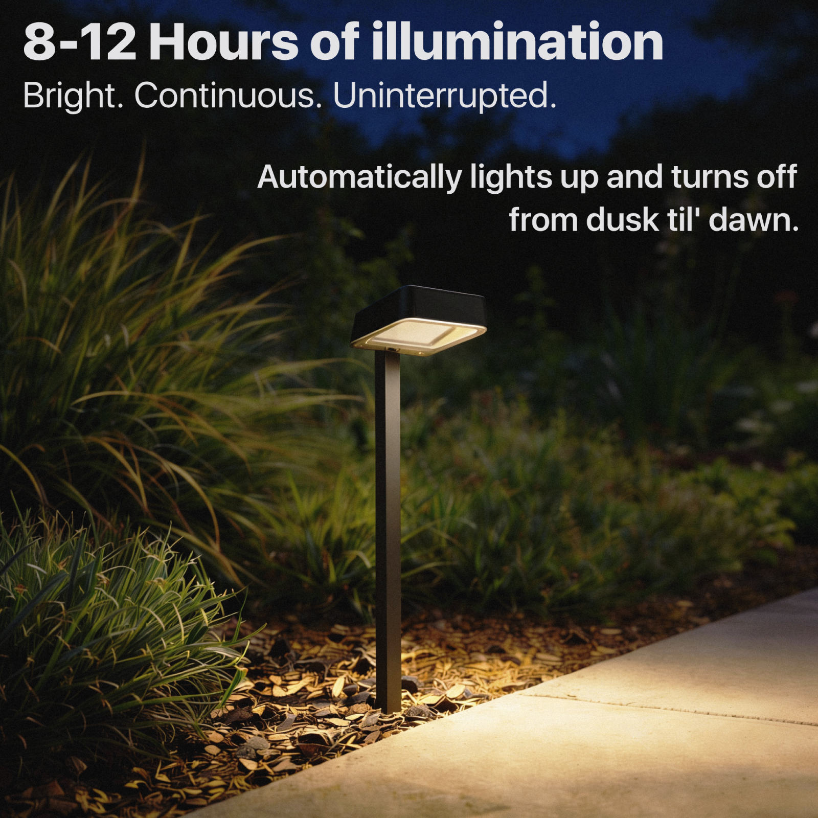 8-12 Hours of Illumination