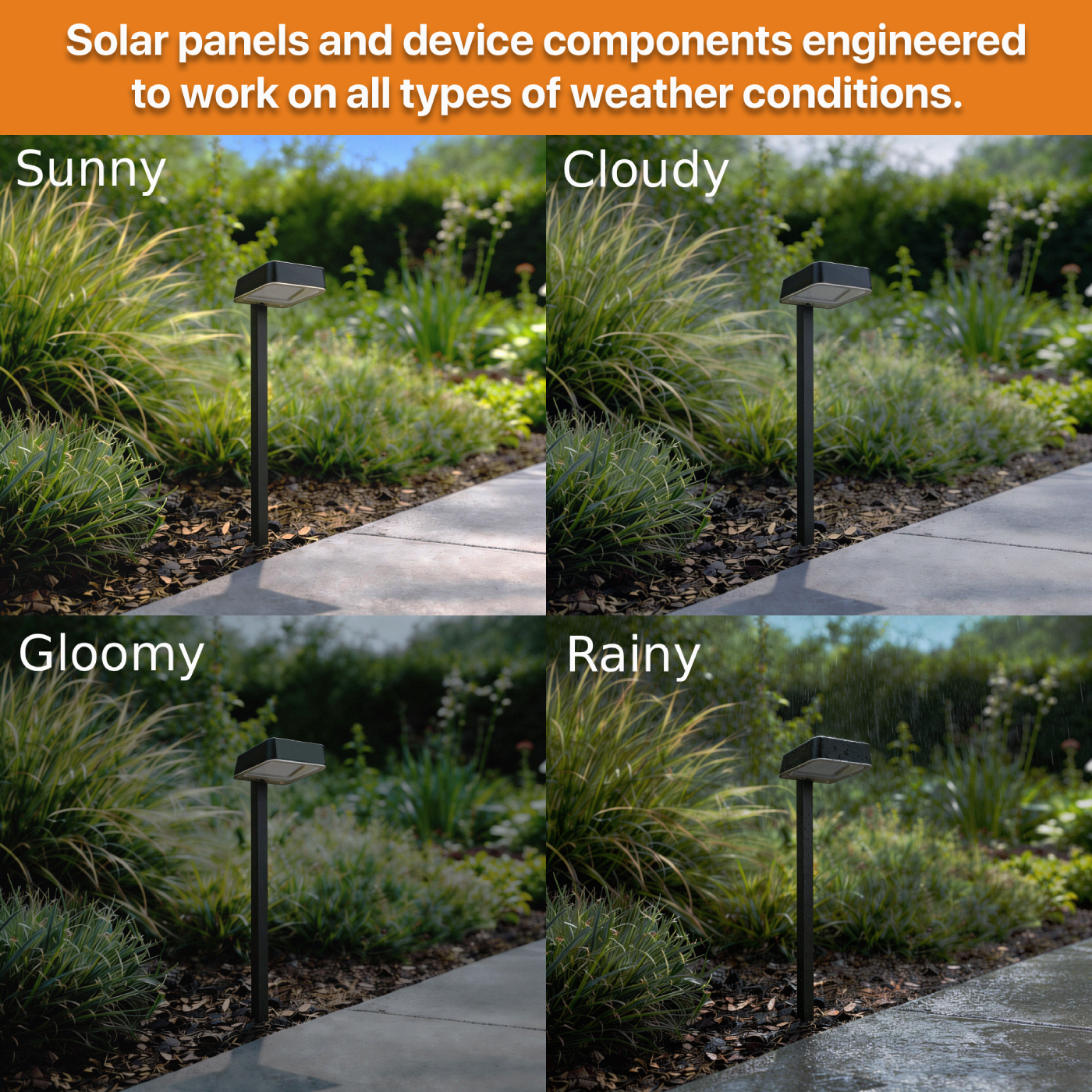 Designed for all sorts of weather