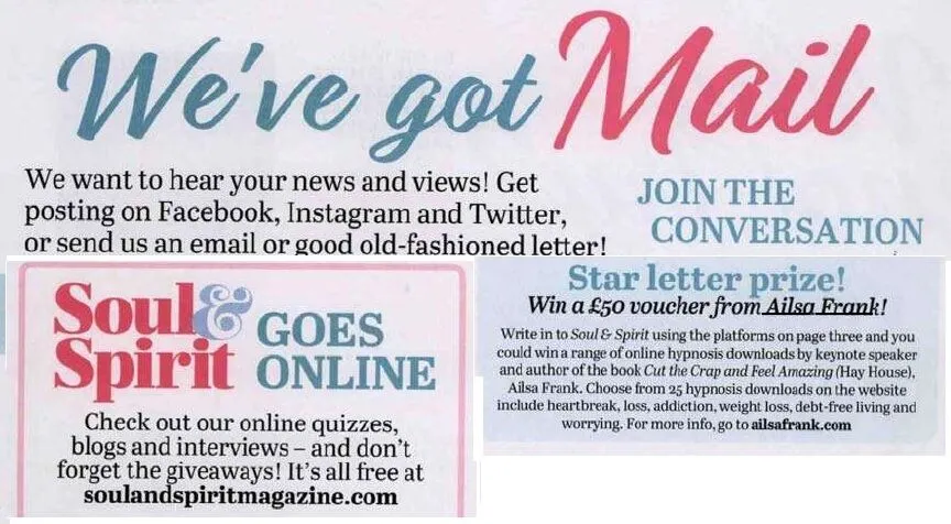 Win a £50 Voucher from Ailsa frank press scan 1