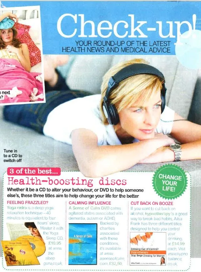 Health boosting disks cut back on booze press scan 1