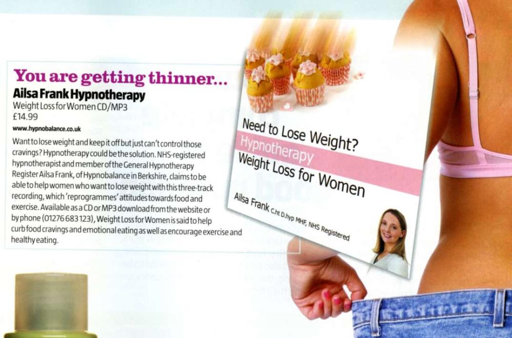 Are you getting thinner - Healthy Shopping press scan 1