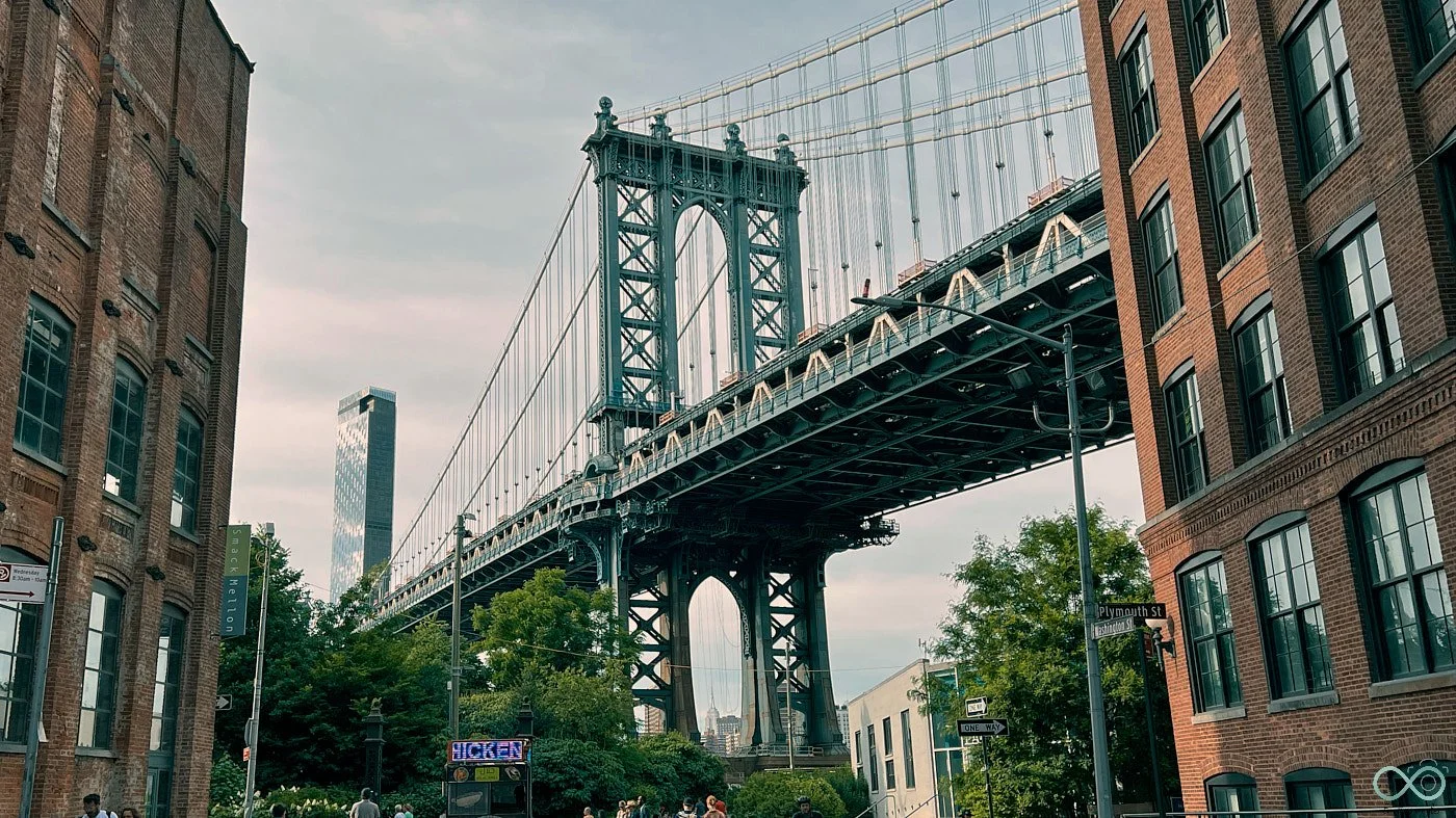 New York Sehenswürdigkeit und Insta-Hotspot: die Manhattan Bridge