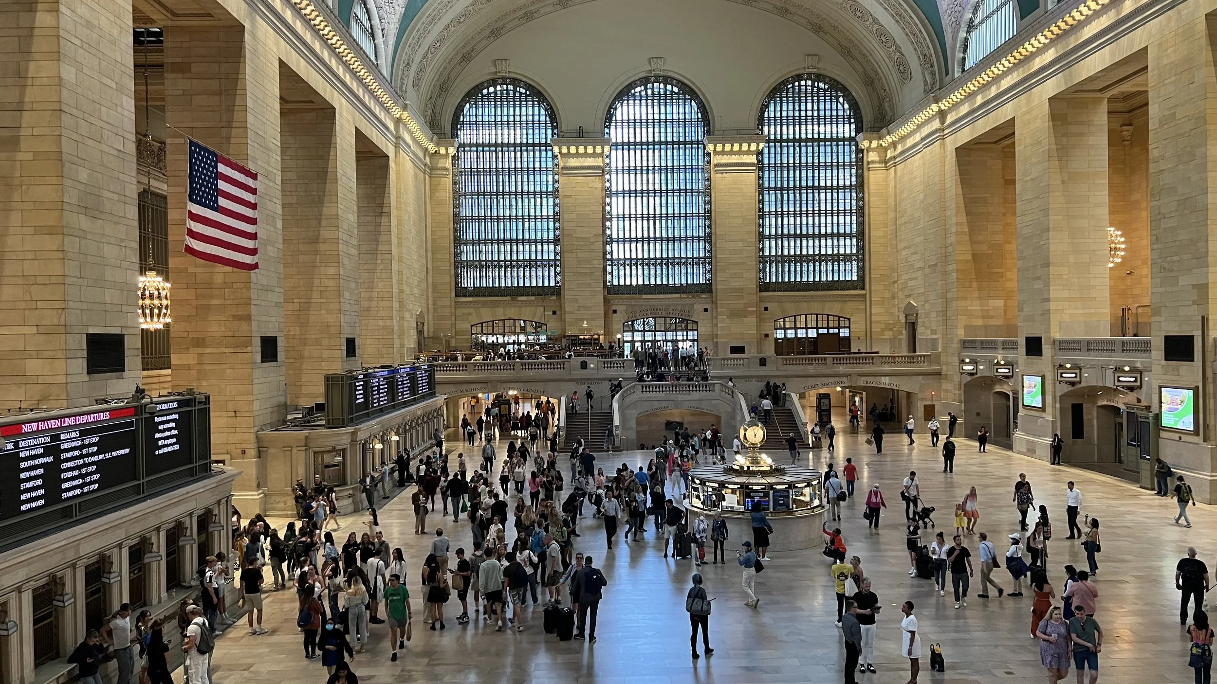 New York Sehenswürdigkeit: Die Eingangshalle des Grand Central Terminal in New York