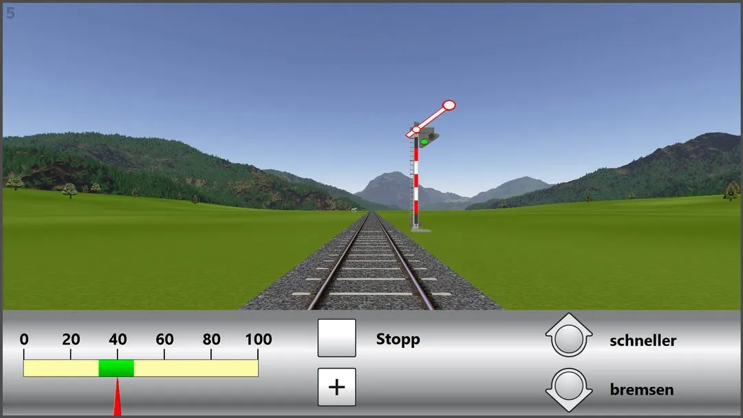 Screenshot aus dem Training: Geteilte Aufmerksamkeit (GEAU)