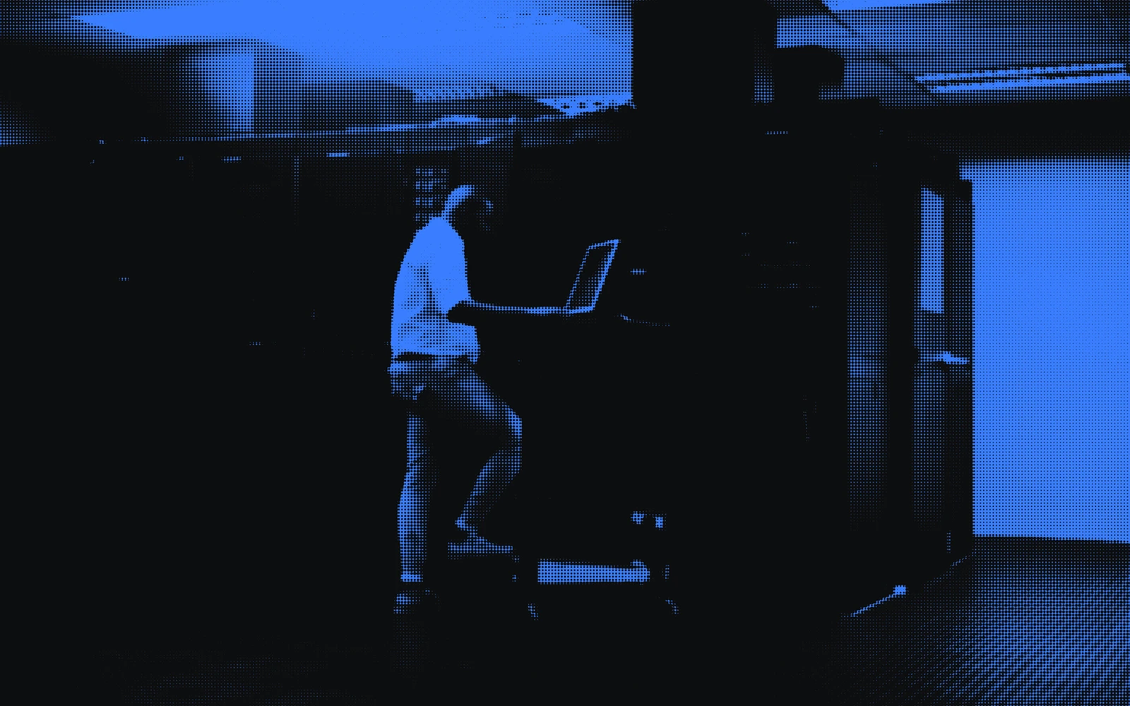 Developer testing Android app on VPS cloud environment in 2025