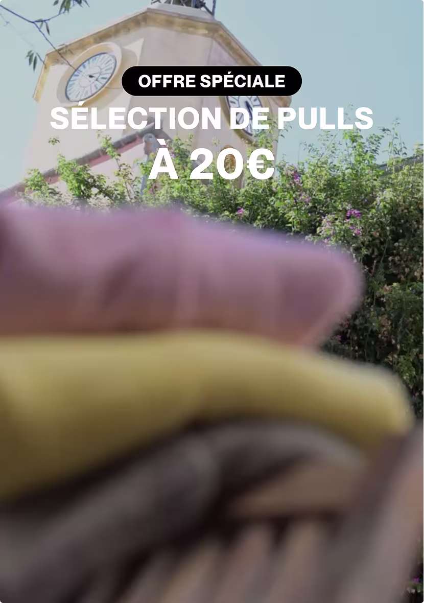 Pulls colorés Kiwi Saint-Tropez en promotion, sélection offre spéciale à 20€