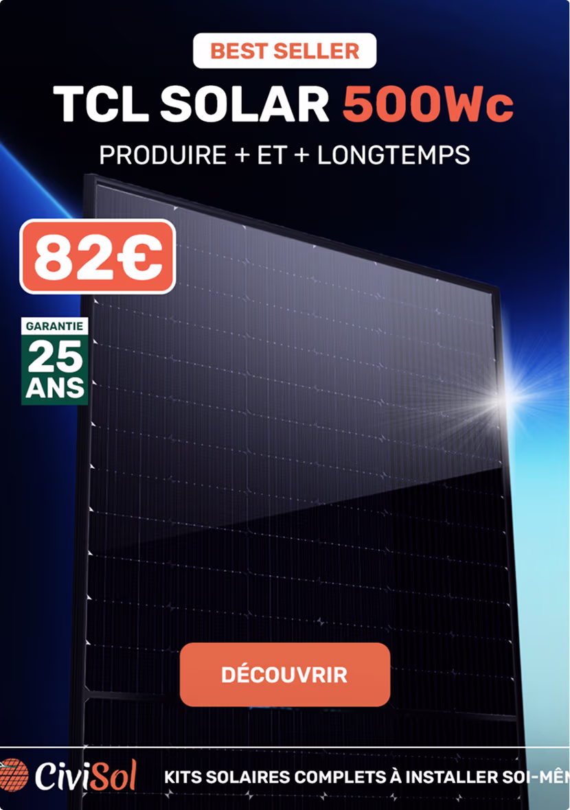 Résultat Civisol — catalogue produits équipements solaires, optimisation UX