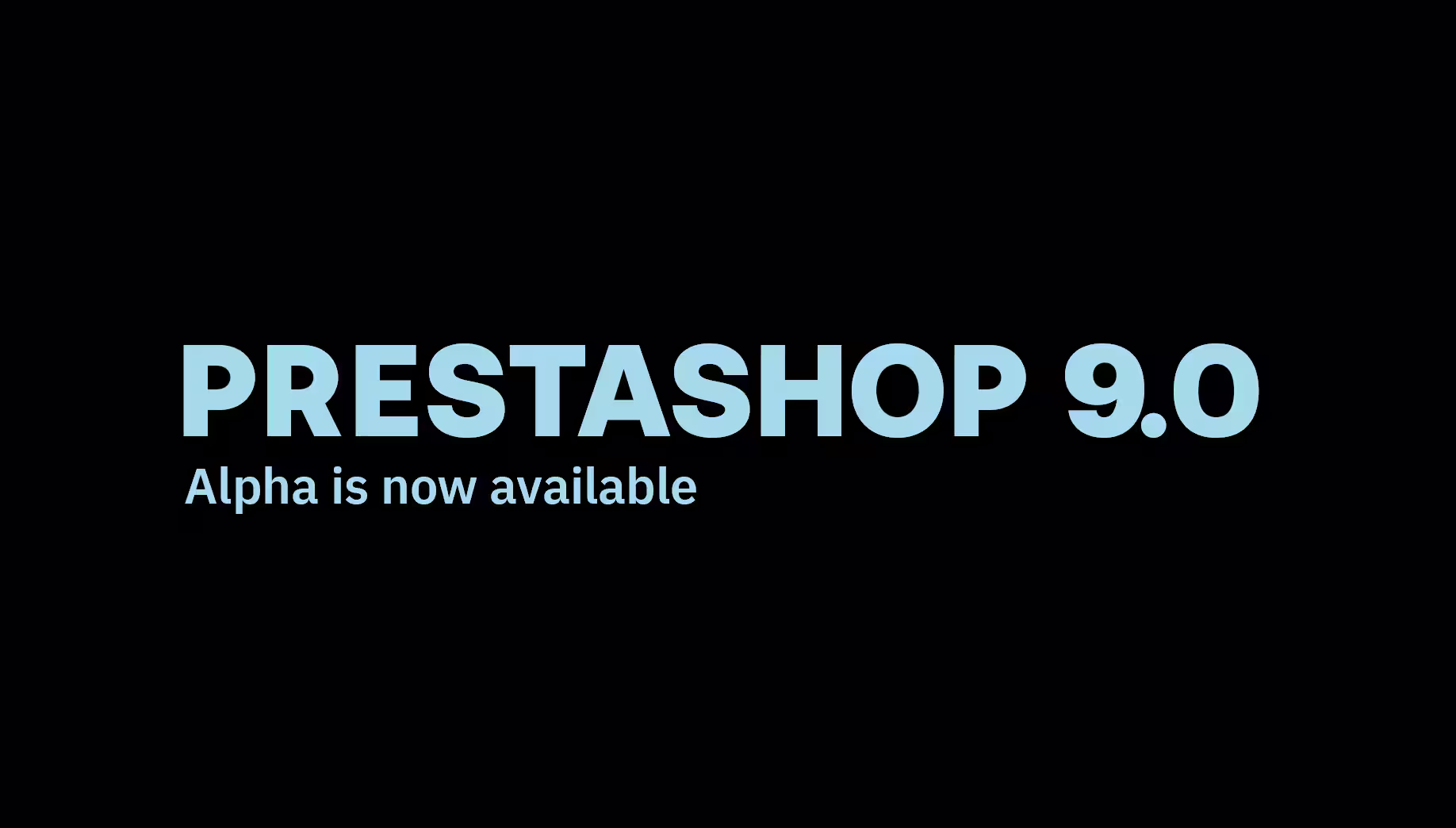 Capture d'écran du back-office de PrestaShop 9 avec la nouvelle interface Symfony et le thème Hummingbird