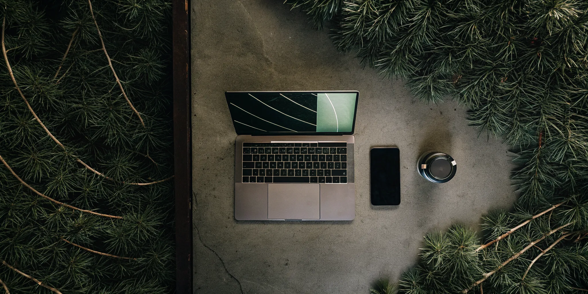 A modern desk setup with a laptop for finding flexible side income ideas.