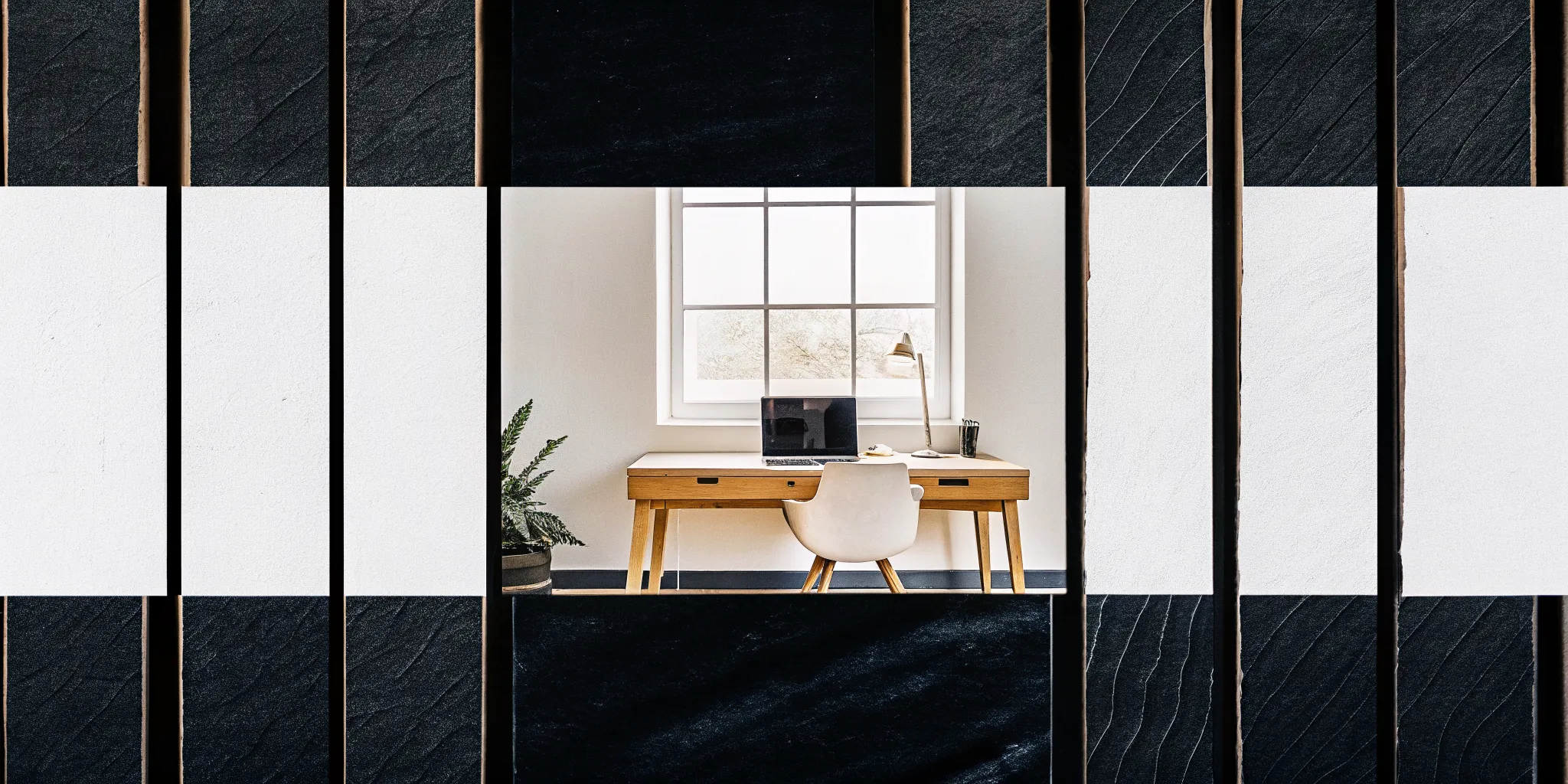 Home office with a laptop for managing side gigs that pay weekly.