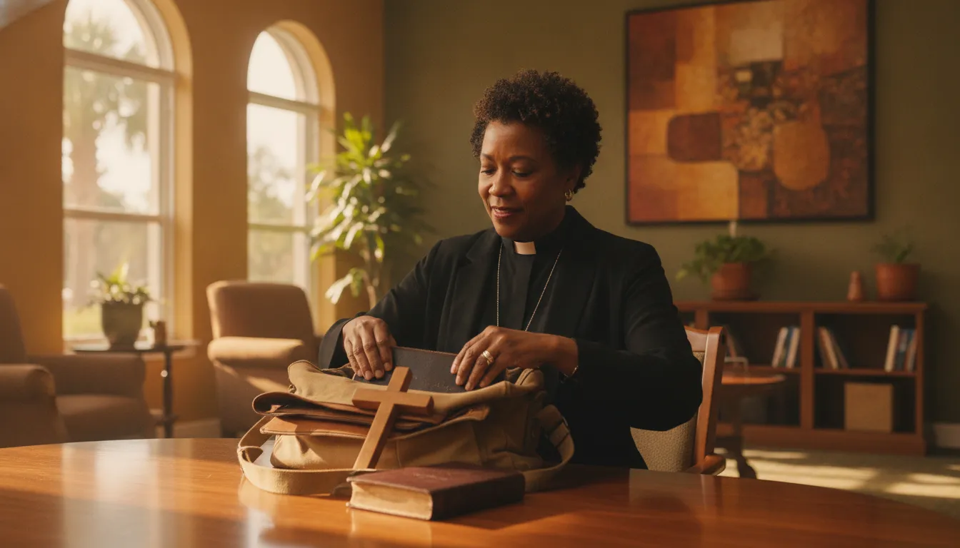 Ordained minister preparing to get ordained in Jacksonville