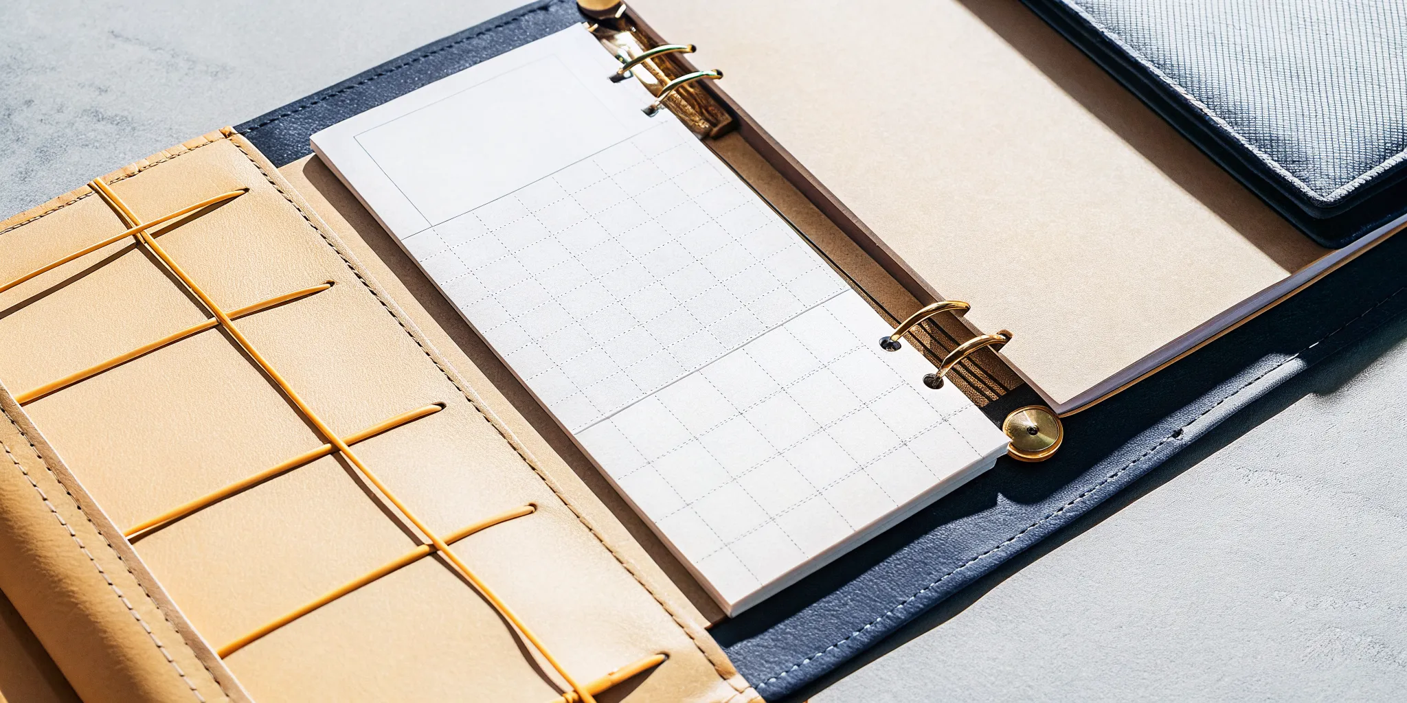 A binder holding training materials for a wedding officiant certification program.