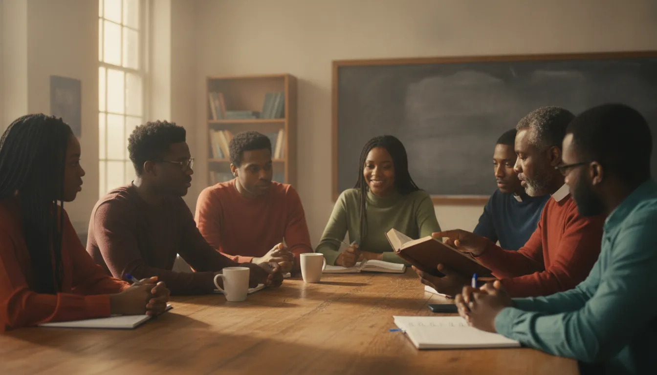 AME Church ordination process study group discussing ministry formation