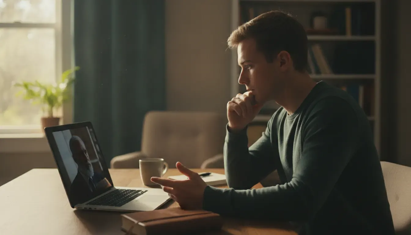 Christian minister ordination online candidate learning with a ministry mentor