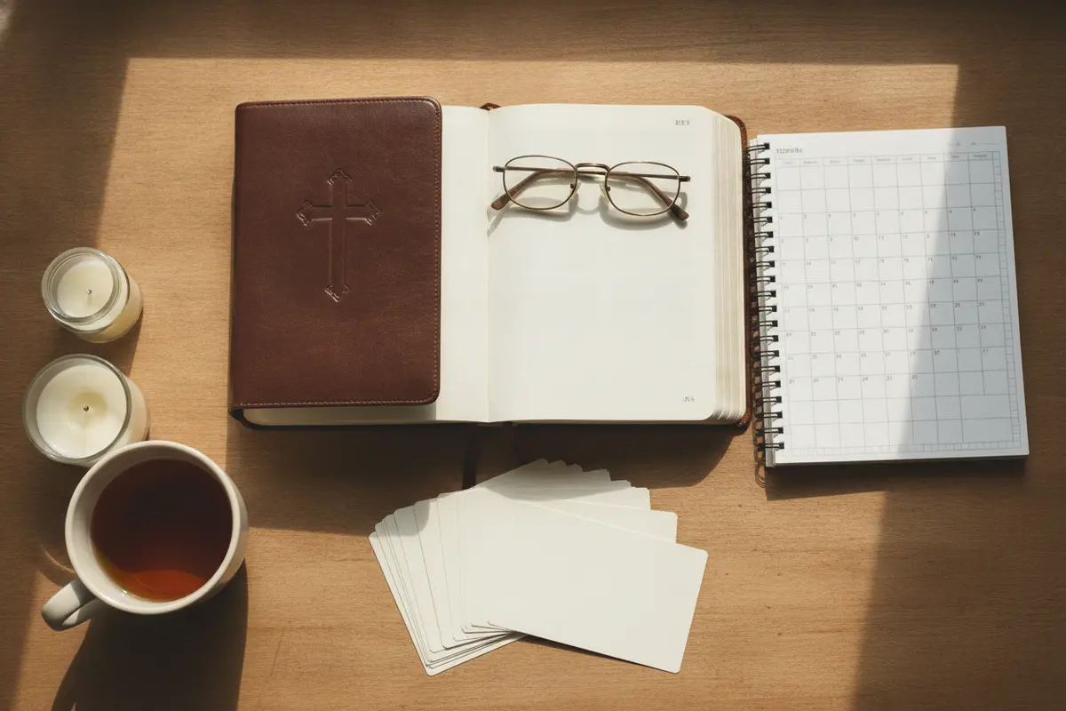 Study materials and calendar for planning a ministry discernment process