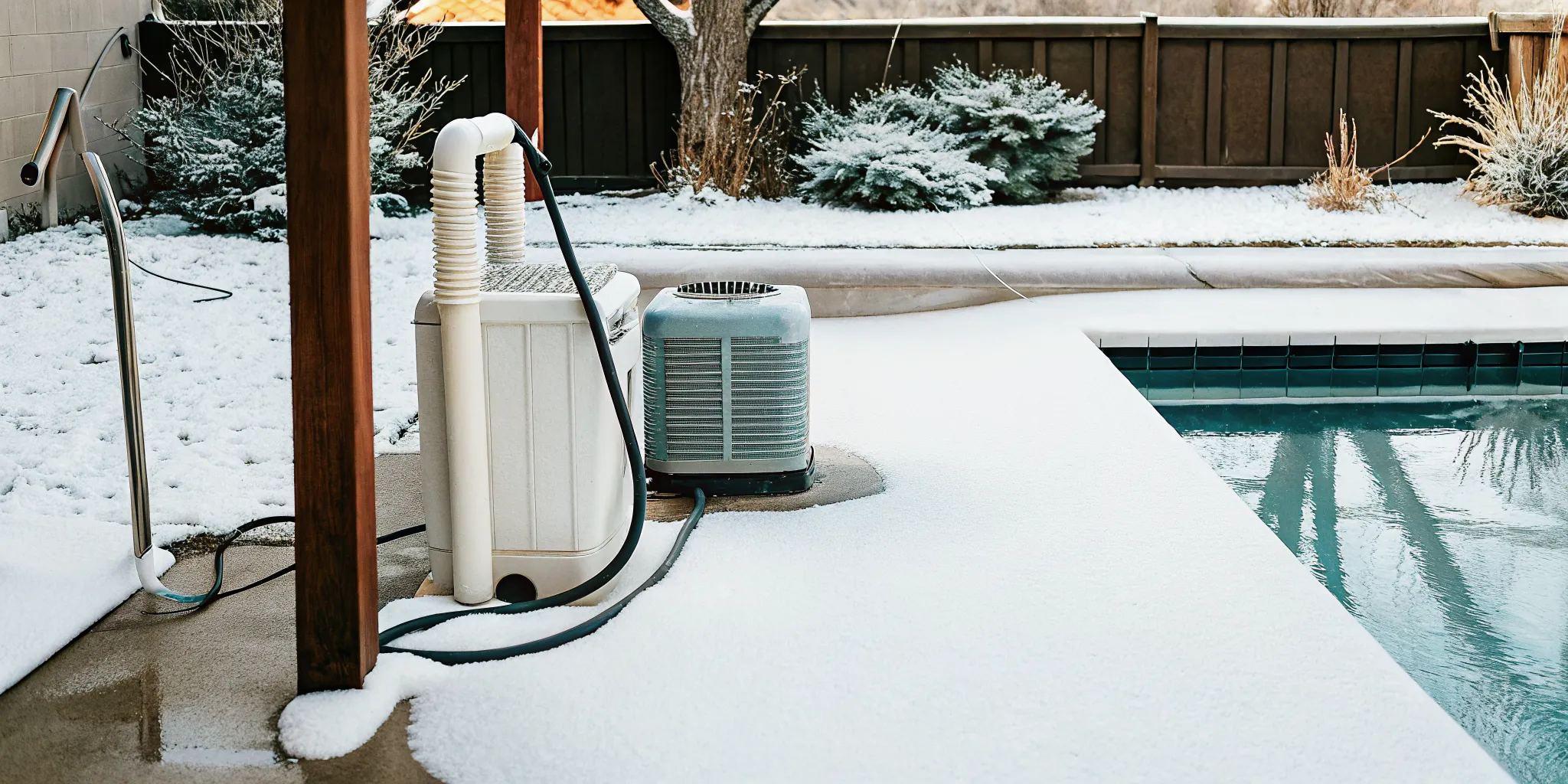 Colorado pool and spa equipment prepared for winter weather