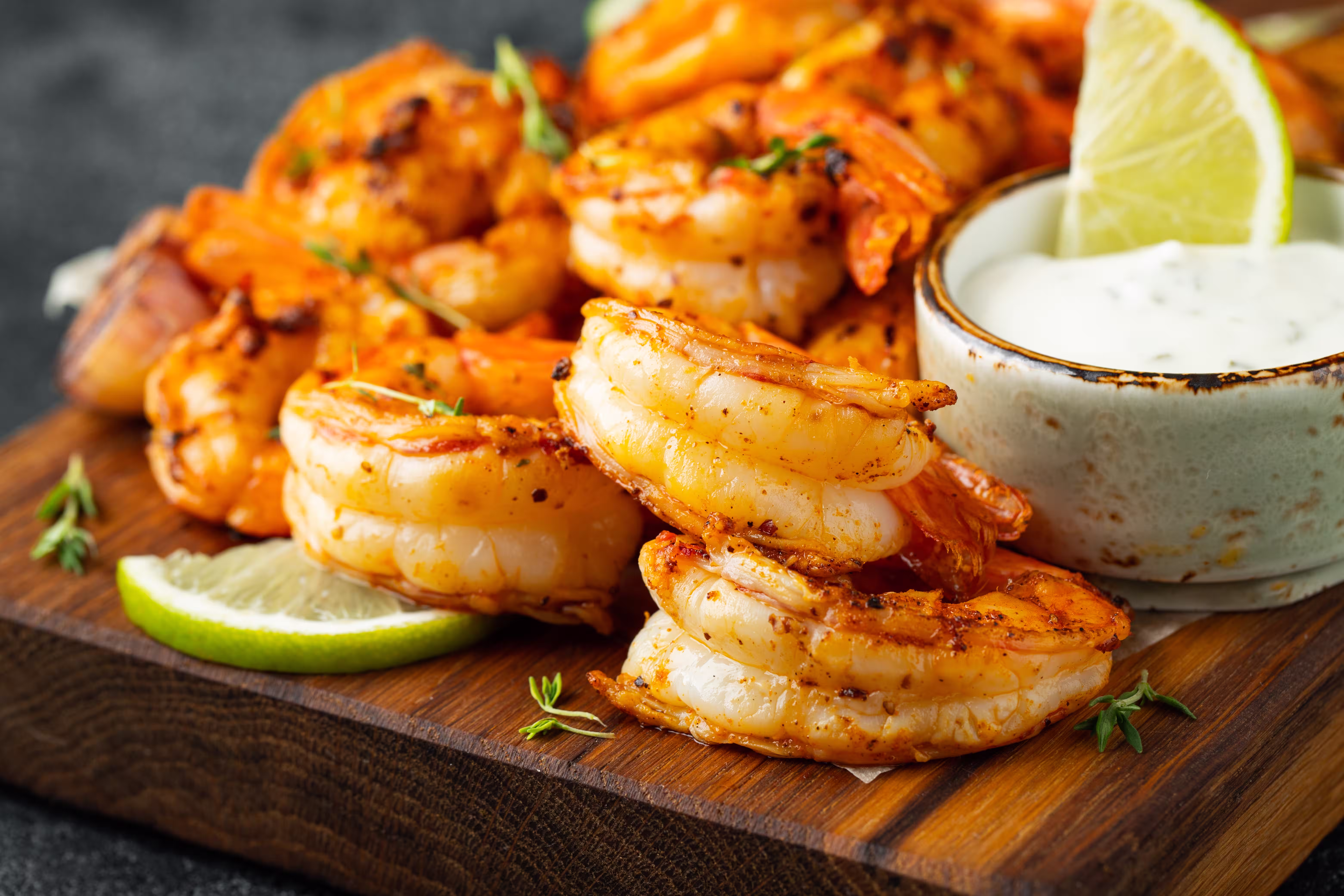 Mar - Camarones frescos