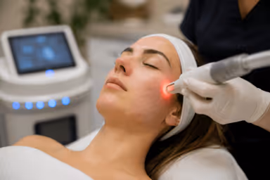 CO2 laser resurfacing treatment for acne scars in Denver Colorado showing skin texture improvement