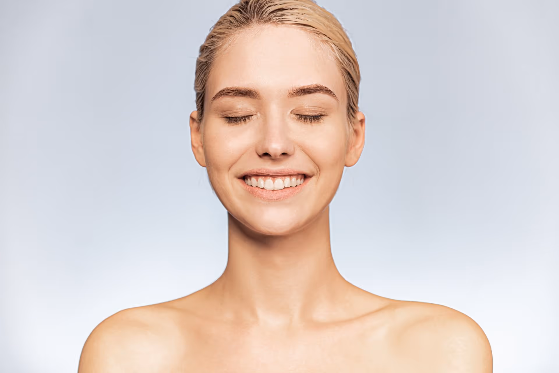 CO2 laser resurfacing recovery showing skin healing progression and improved texture after treatment
