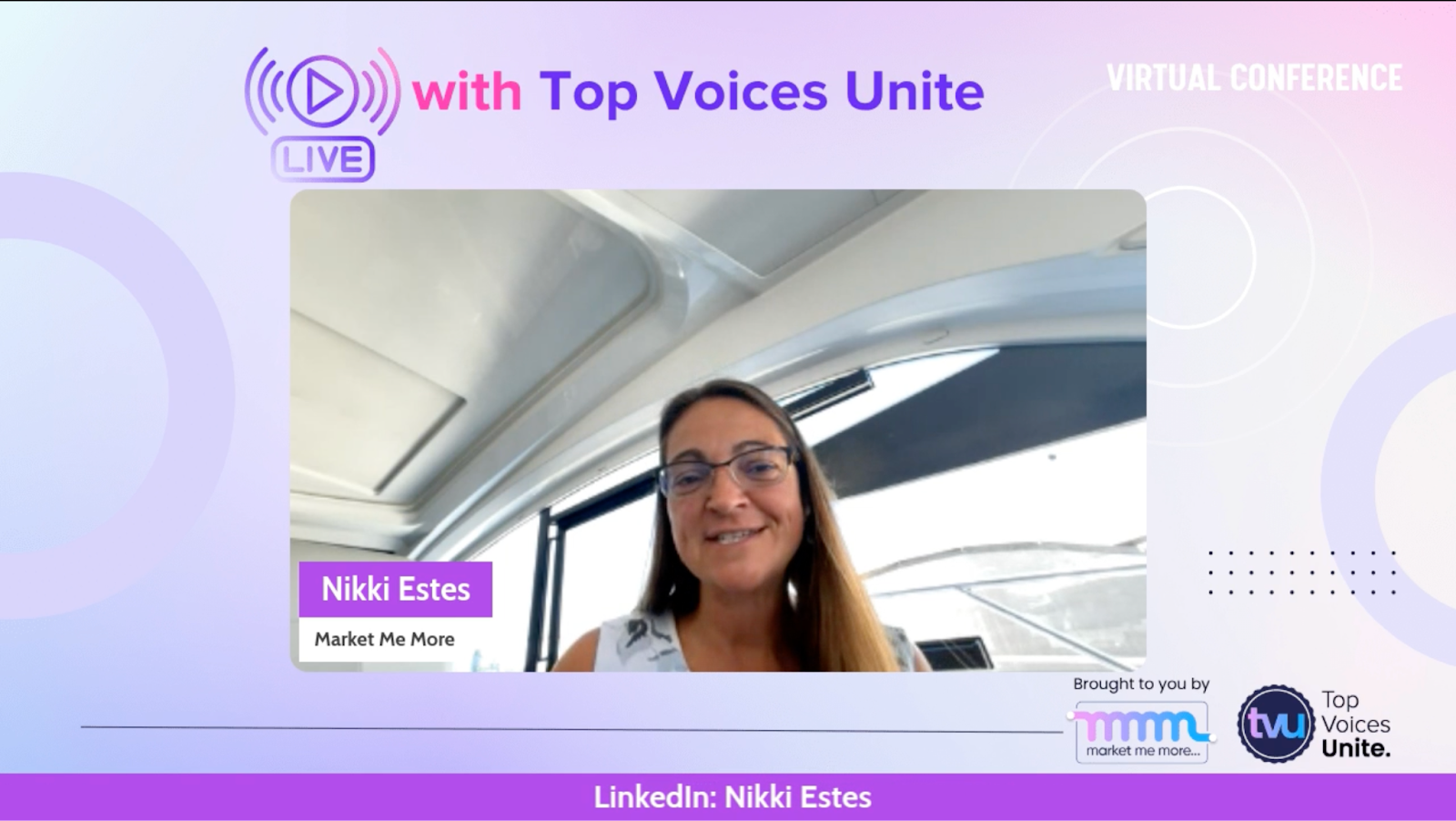 Nikki Estes discussing community-led growth strategies