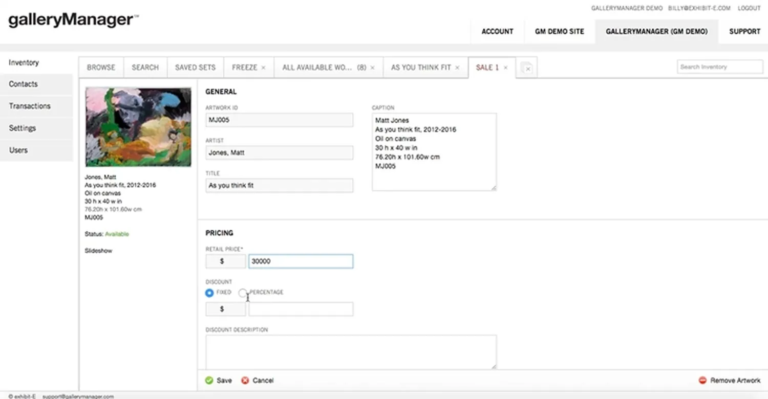 Sales and Invoices